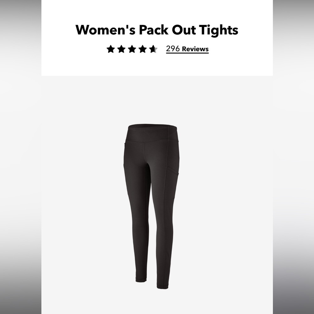Patagonia Womens Pack Out Tights